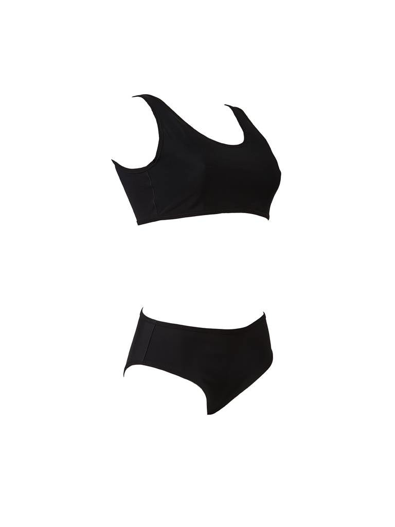 Black bikini bottom