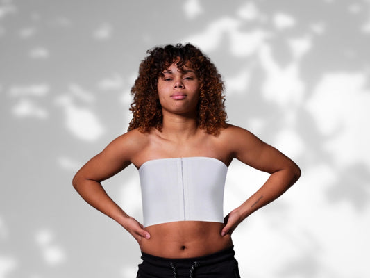 UNTAG belt binder (also suitable for post-op) | white