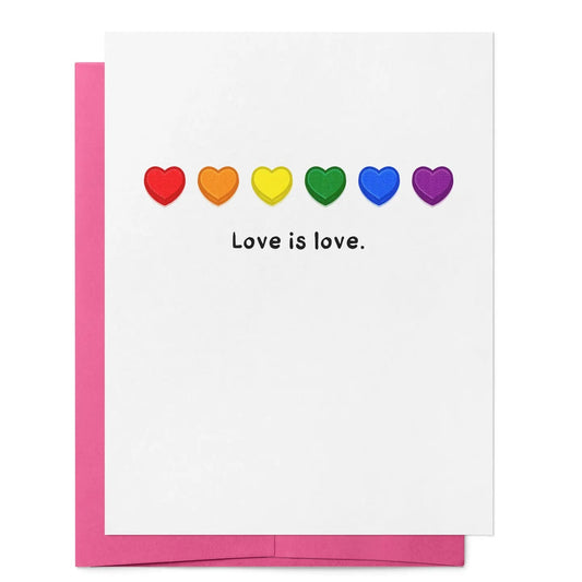 "Love Is Love" – LGBTQ+ přání
